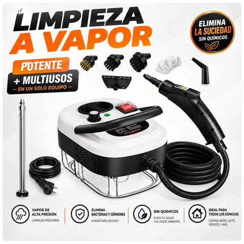 Limpiador a vapor presurizado alta temp