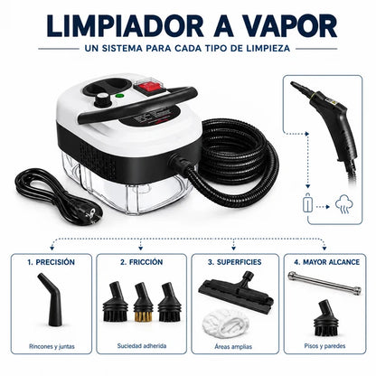 Limpiador a vapor presurizado alta temp