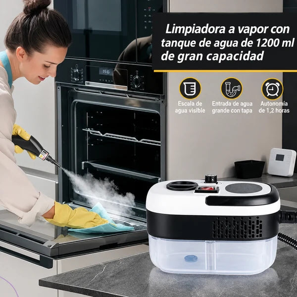 Limpiador a vapor presurizado alta temp